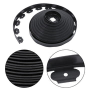 DURAFORCE 100FT 1.7" Garden Landscape Edging No Dig Lawn Edging Border With 64 8-In Spikes