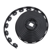 DURAFORCE 100FT 1.7" Garden Landscape Edging No Dig Lawn Edging Border With 64 8-In Spikes