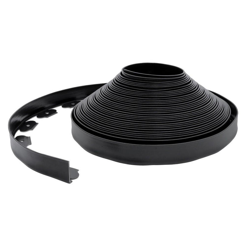 DURAFORCE 100FT 1.7" Garden Landscape Edging No Dig Lawn Edging Border With 64 8-In Spikes