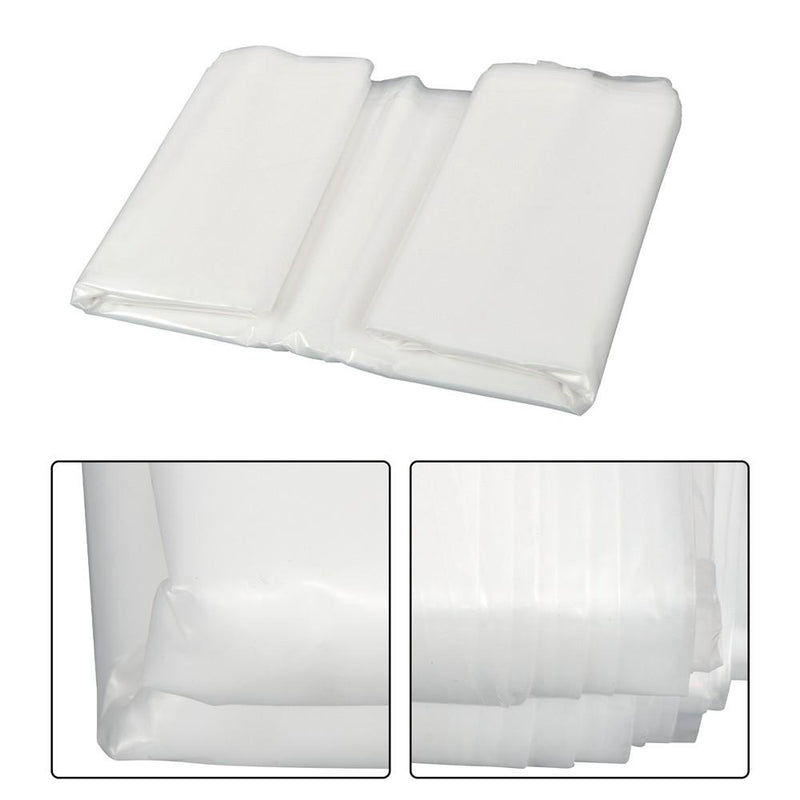 DURAFORCE 12 × 100 FT Polyethylene Greenhouse Film Clear Greenhouse Plastic Sheeting 6 mil