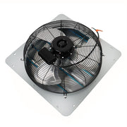 DURAFORCE 20 Inch Shutter Exhaust Fan High Speed Aluminum Wall Mounted Greenhouse Garage