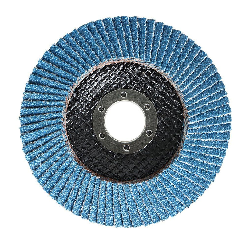 DURAFORCE 200 Pcs 4.5" 40 Grit T29 High Quality Premium Zirconia Flap Disc Sanding Grnding