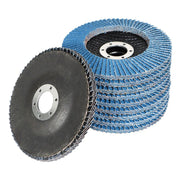 DURAFORCE 200 Pcs 4.5" 40 Grit T29 High Quality Premium Zirconia Flap Disc Sanding Grnding