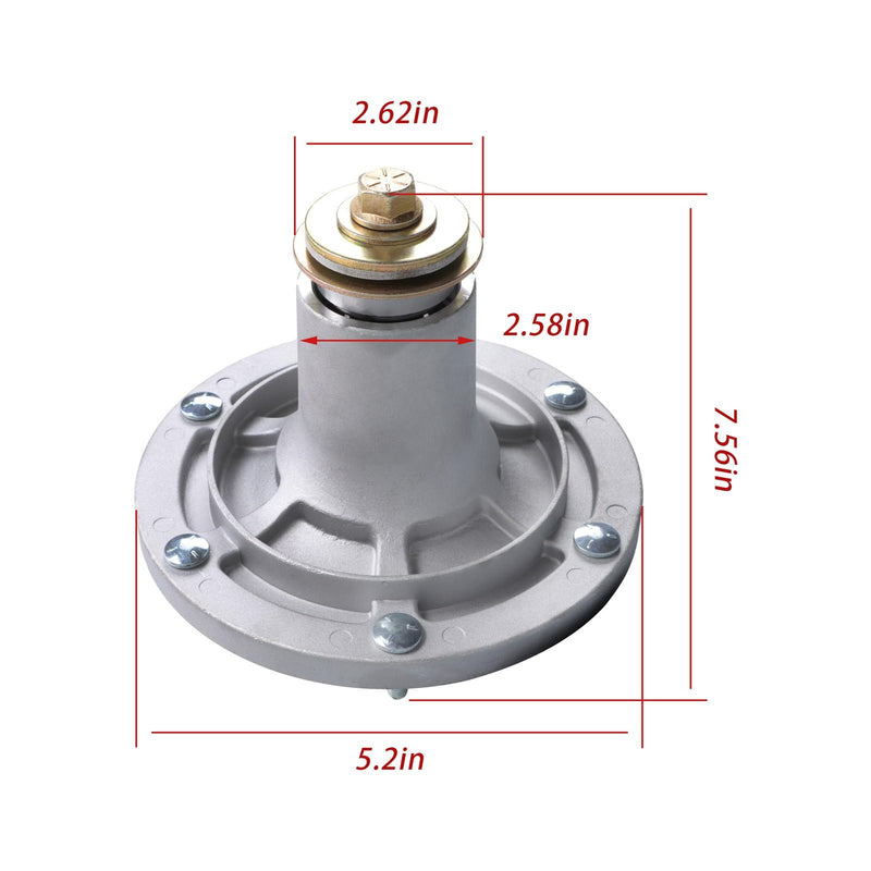 DURAFORCE 2× Spindle Assembly For Grasshopper 52" 61"Decks 9852 9861 623781 623700 623763