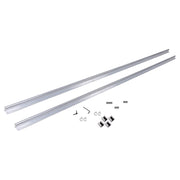 DURAFORCE SBR20UU Linear Guide Rail Kit 2200mm Dual Rail +4 Blocks & Stops, CNC
