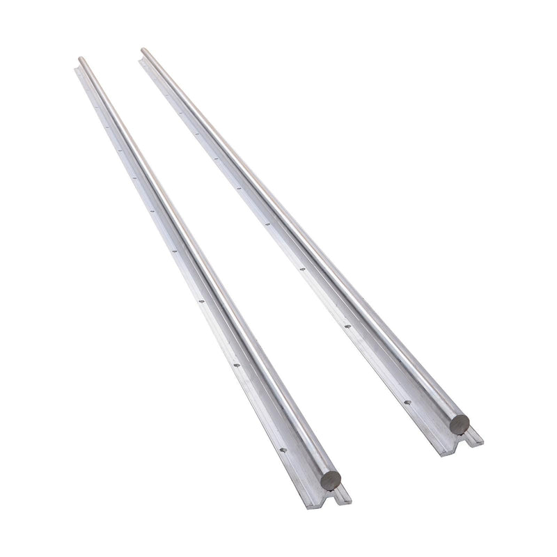 DURAFORCE SBR20UU Linear Guide Rail Kit 2200mm Dual Rail +4 Blocks & Stops, CNC