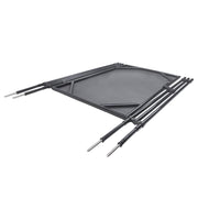 DURAFORCE Pool Fence Gate 4 X 2.5 FT Pool Safety Gate for Inground Pools With Manual Lock