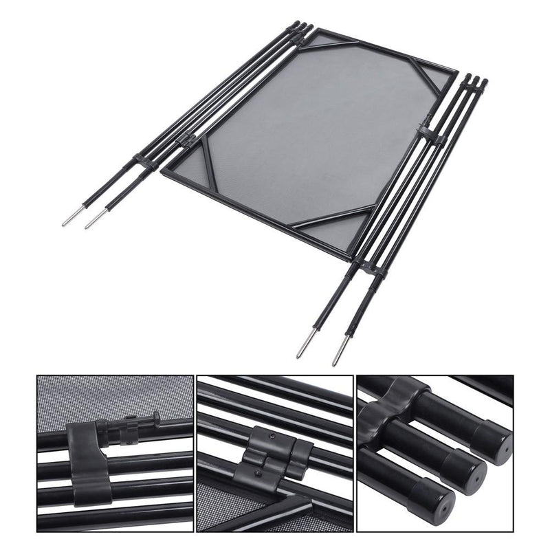 DURAFORCE Pool Fence Gate 4 X 2.5 FT Pool Safety Gate for Inground Pools With Manual Lock
