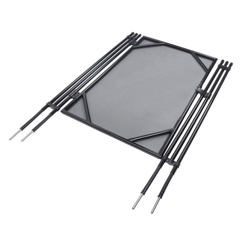 DURAFORCE Pool Fence Gate 4 X 2.5 FT Pool Safety Gate for Inground Pools With Manual Lock