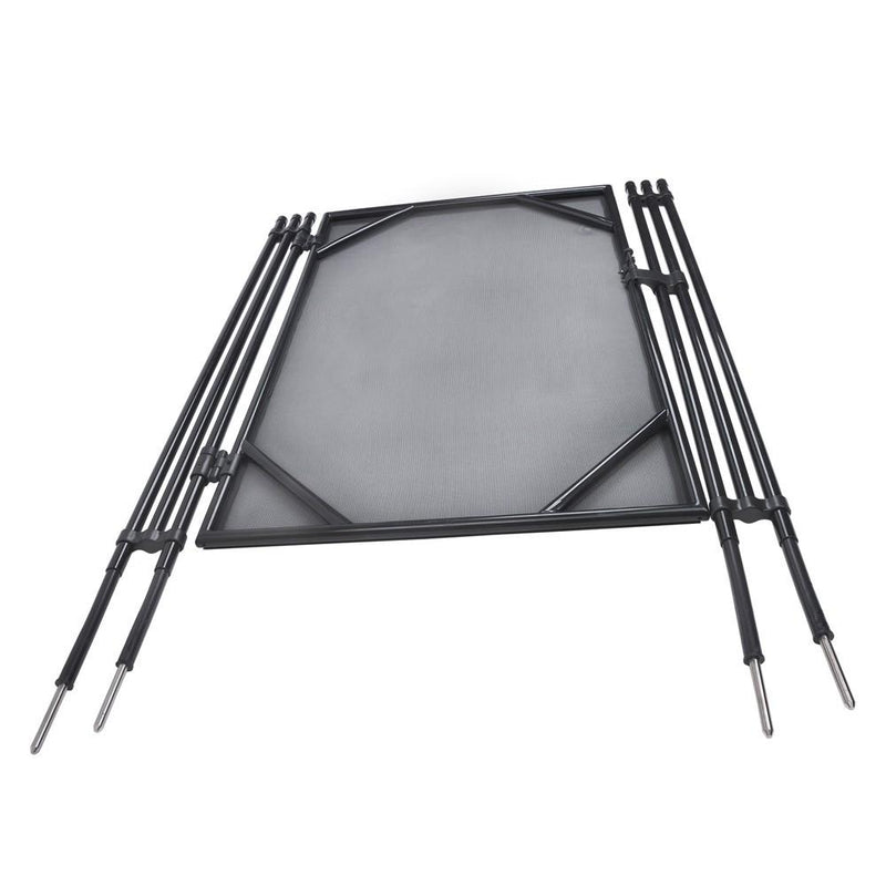 DURAFORCE Pool Fence Gate 4 X 2.5 FT Pool Safety Gate for Inground Pools With Manual Lock