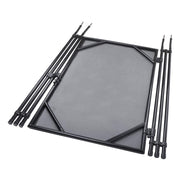 DURAFORCE Pool Fence Gate 4 X 2.5 FT Pool Safety Gate for Inground Pools With Manual Lock