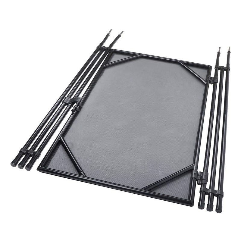 DURAFORCE Pool Fence Gate 4 X 2.5 FT Pool Safety Gate for Inground Pools With Manual Lock