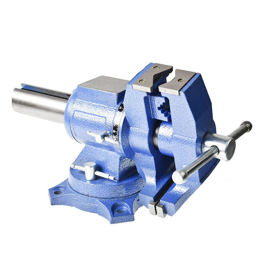 DURAFORCE 6" Heavy Duty Multi-Purpose Rotating Bench Vise With 360 Degree Swivel Base