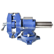 DURAFORCE 6" Heavy Duty Multi-Purpose Rotating Bench Vise With 360 Degree Swivel Base