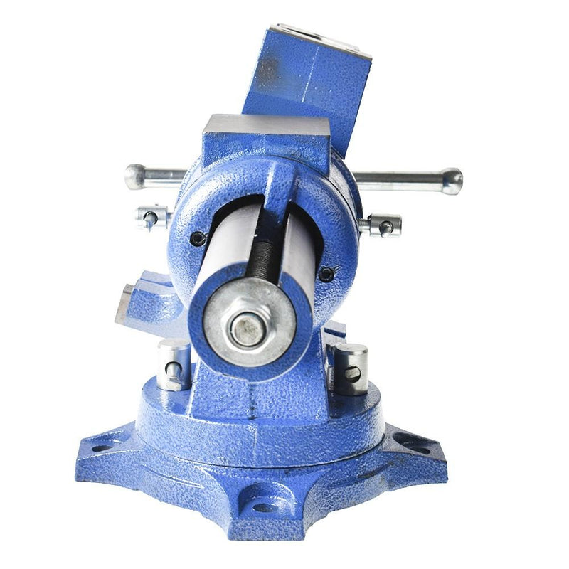 DURAFORCE 6" Heavy Duty Multi-Purpose Rotating Bench Vise With 360 Degree Swivel Base