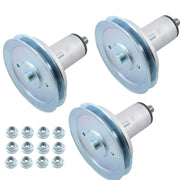 DURAFORCE 3 Pack Deck Spindle Assembly w/Pulley For Gravely Ariens 52" 51537200 51528000