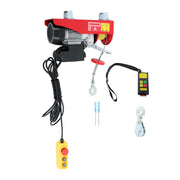 DURAFORCE 440lbs Electric Hoist w/ Wireless & Wired Dual Control 40ft/20ft Lifting Height