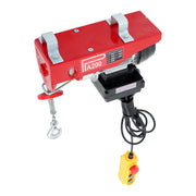 DURAFORCE 440lbs Electric Hoist w/ Wireless & Wired Dual Control 40ft/20ft Lifting Height