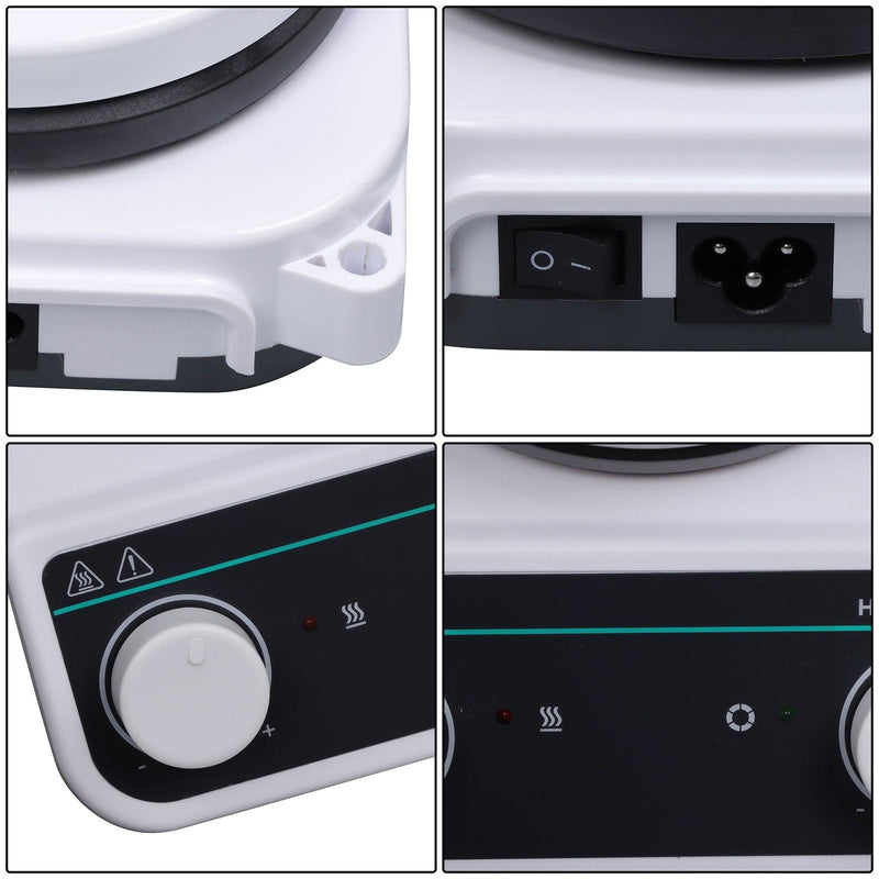 DURAFORCE 200-1500rpm Laboratory Hot Plate Magnetic Stirrer with Heating Magnetic 3L 260℃