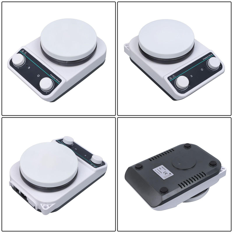 DURAFORCE 200-1500rpm Laboratory Hot Plate Magnetic Stirrer with Heating Magnetic 3L 260℃