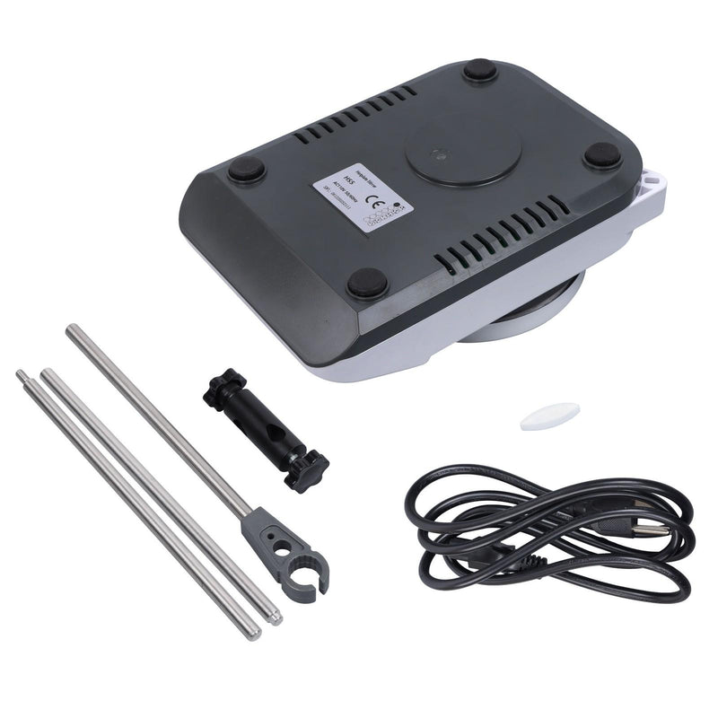 DURAFORCE 200-1500rpm Laboratory Hot Plate Magnetic Stirrer with Heating Magnetic 3L 260℃