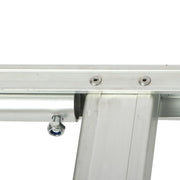 DURAFORCE Hand Truck Aluminum 500Lbs Magliner Trolley Dolly 14"×7-1/2" Diecast Nose Plate