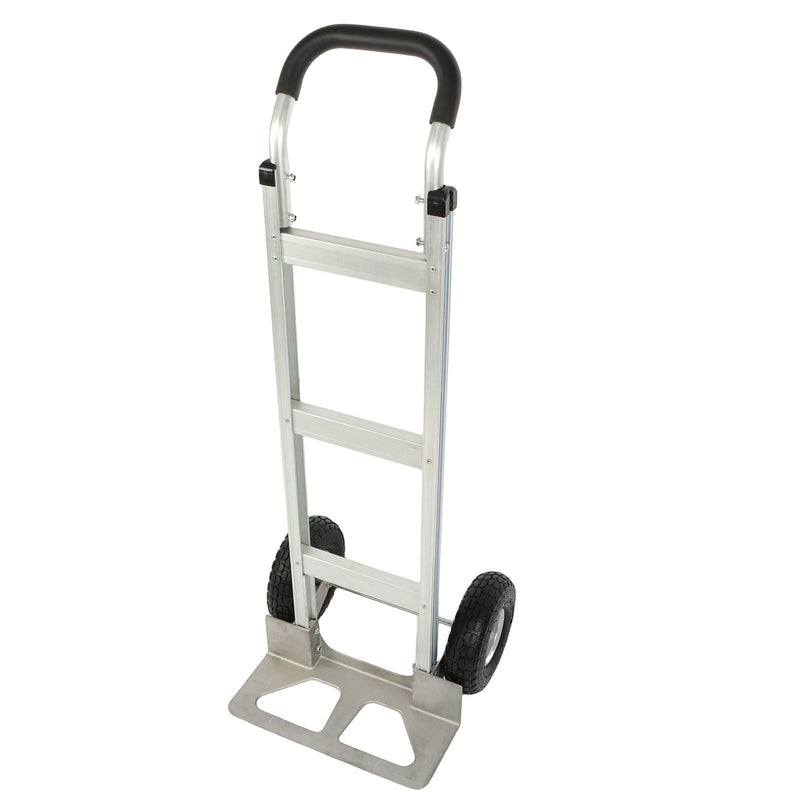 DURAFORCE Hand Truck Aluminum 500Lbs Magliner Trolley Dolly 14"×7-1/2" Diecast Nose Plate