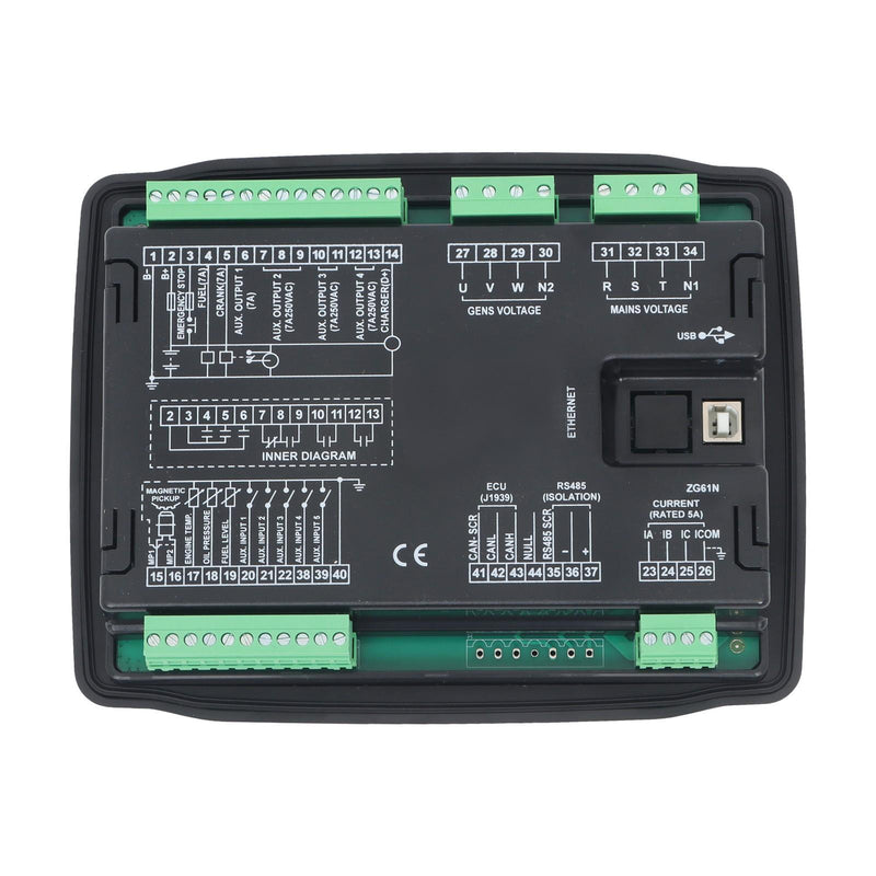 DURAFORCE Replacement Automatic Start Generator Controller HGM6120N Voltage Controller