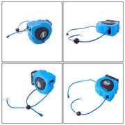 DURAFORCE 12-AWG/3C 65FT SJTOW Retractable Extension Cord Reel Power Cord Reel