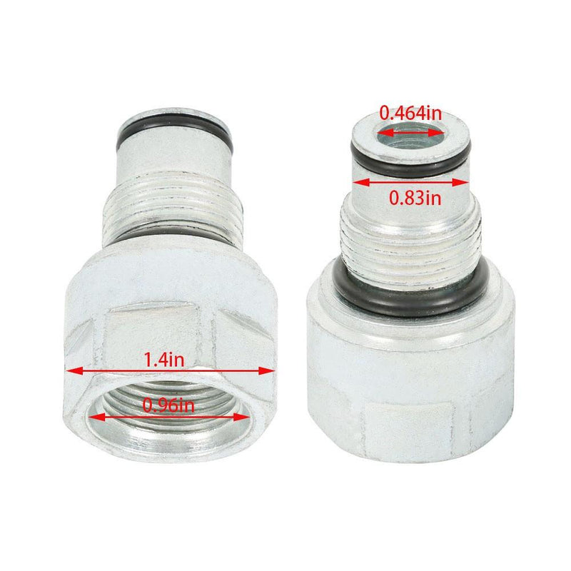 DURAFORCE 3 Spool Hydraulic Monoblock Double Acting Control Valve W/Conversion 21GPM SAE