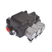DURAFORCE 3 Spool Hydraulic Monoblock Double Acting Control Valve W/Conversion 21GPM SAE