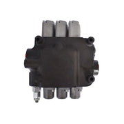 DURAFORCE 3 Spool Hydraulic Monoblock Double Acting Control Valve W/Conversion 21GPM SAE
