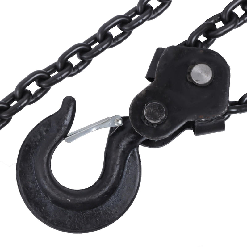 DURAFORCE 3 Ton Hand Chain Hoist 10 FT Come Along 80 Galvanized with Double-Pawl Brake