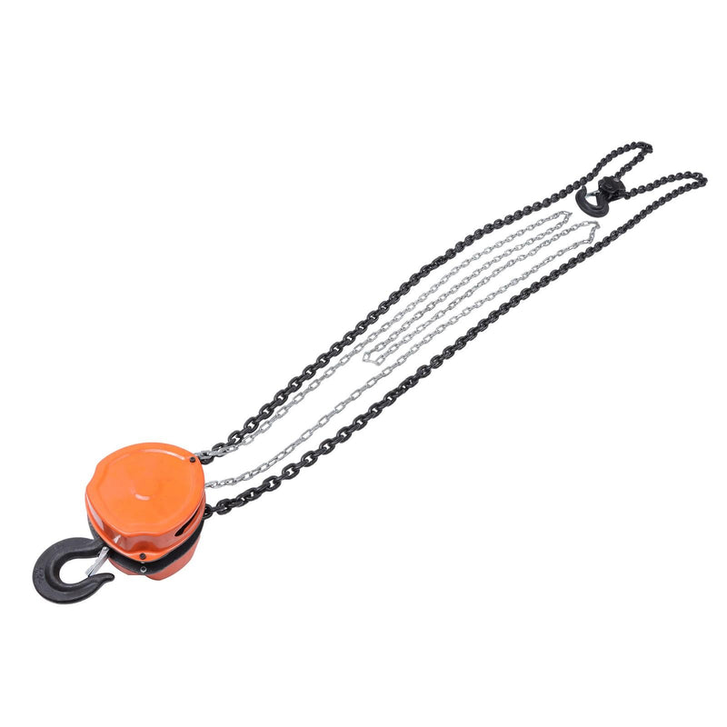 DURAFORCE 3 Ton Hand Chain Hoist 10 FT Come Along 80 Galvanized with Double-Pawl Brake