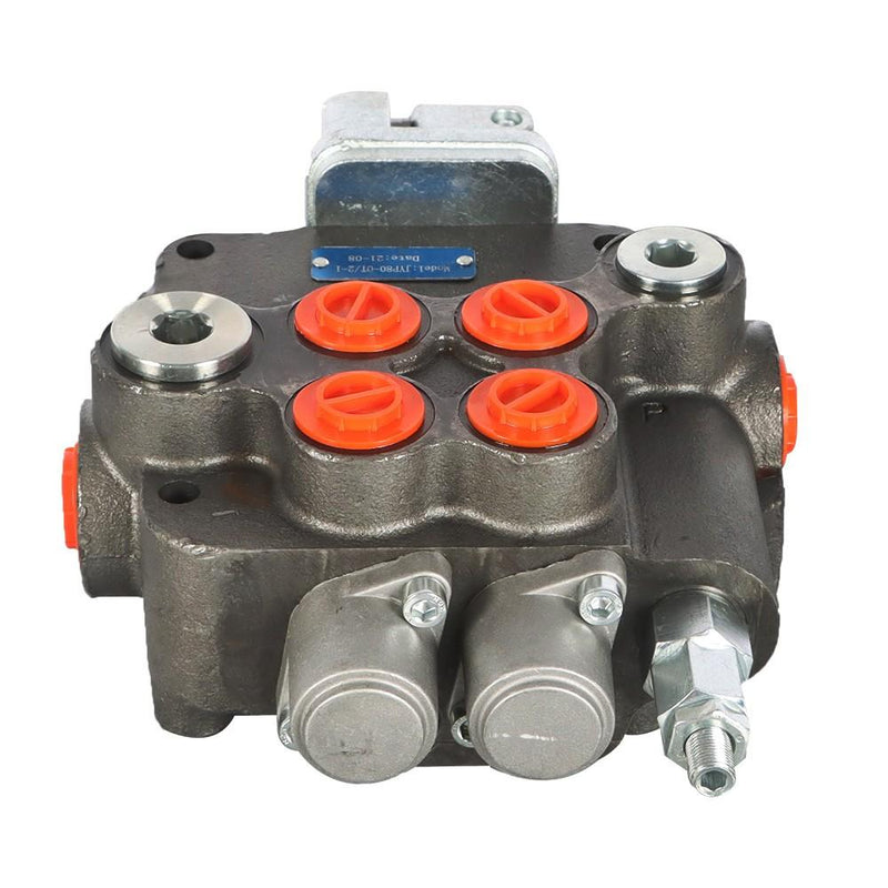 DURAFORCE 2 Spool 21GPM Hydraulic Directional Control Valve For Tractor Loader w/Joystick