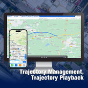 DURAFORCE 4G Real-Time GPS Tracker 20000mAH Robust & Splash Proof W/Strong Built-in Magnet