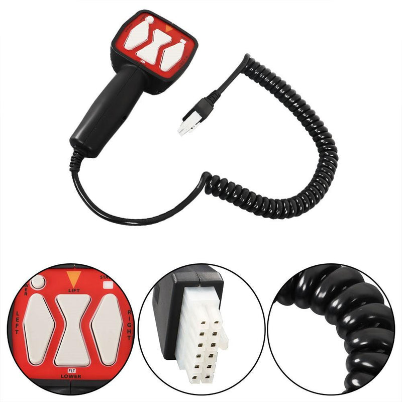 DURAFORCE 6-Pin Plug Hand Held Controller For 56462 Straight Snow Plow Blade Cab Command
