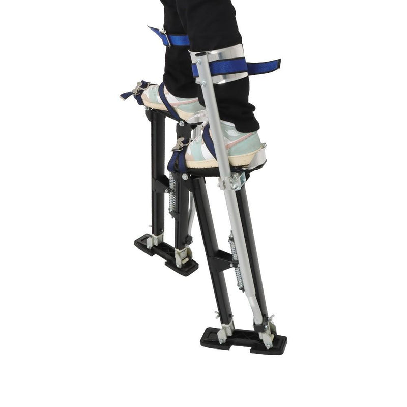 DURAFORCE 24"-40" Professional Drywall Stilts For Sheetrock Painting Or Cleaning Aluminum
