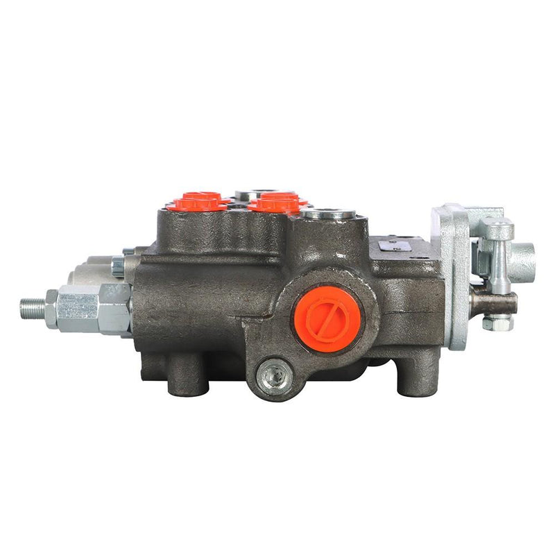DURAFORCE 2 Spool 21GPM Hydraulic Directional Control Valve For Tractor Loader w/ Joystick