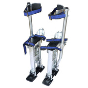 DURAFORCE 15" - 23 " Silver Aluminum Alloy Stilts Tool Adjustable For Taping Painting