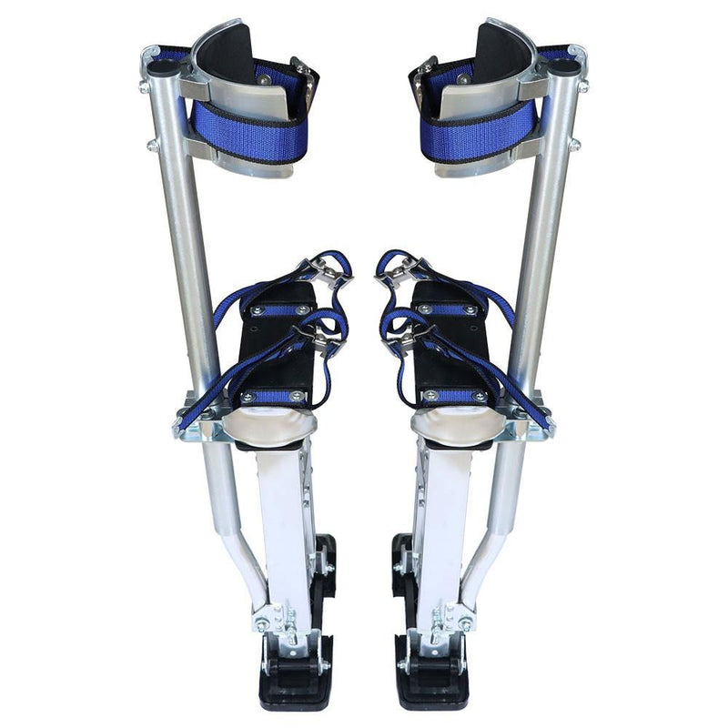 DURAFORCE 15" - 23 " Silver Aluminum Alloy Stilts Tool Adjustable For Taping Painting
