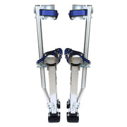 DURAFORCE 15" - 23 " Silver Aluminum Alloy Stilts Tool Adjustable For Taping Painting
