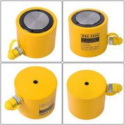 DURAFORCE 2" Stroke Single Acting Hydraulic Ram Cylinder 50T Hydraulic Lifting Cylinder