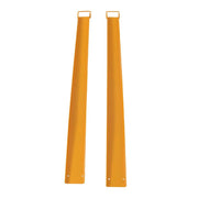DURAFORCE 1 Pair Heavy Duty Steel Pallet Fork Extensions Forklift Extensions 72" x 4.5"