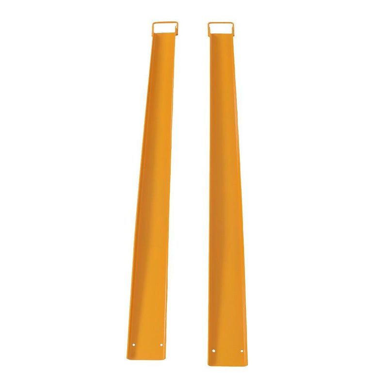 DURAFORCE 1 Pair Heavy Duty Steel Pallet Fork Extensions Forklift Extensions 72" x 4.5"