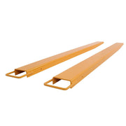 DURAFORCE 1 Pair Heavy Duty Steel Pallet Fork Extensions Forklift Extensions 72" x 4.5"
