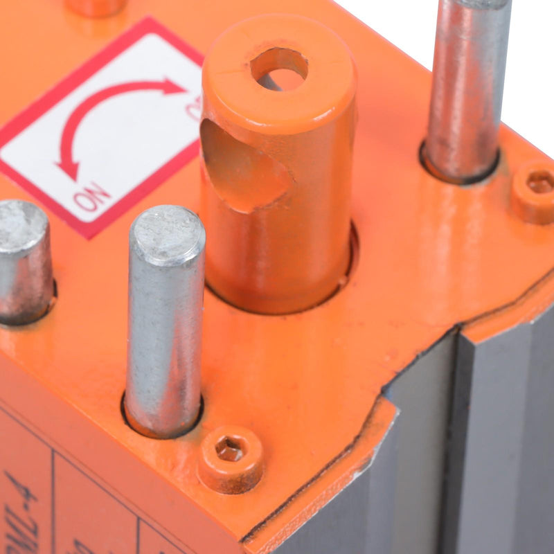 DURAFORCE Magnetic Lifter Lifting Magnet 880lbs/400kg Pulling Capacity 2.5 Safety Factor