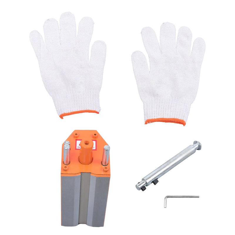 DURAFORCE Magnetic Lifter Lifting Magnet 880lbs/400kg Pulling Capacity 2.5 Safety Factor