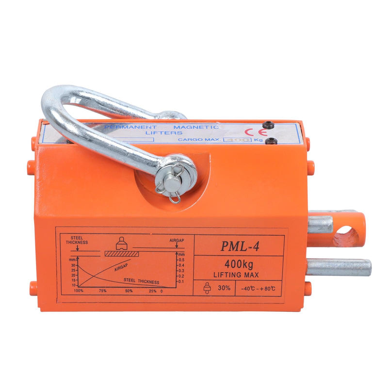 DURAFORCE Magnetic Lifter Lifting Magnet 880lbs/400kg Pulling Capacity 2.5 Safety Factor