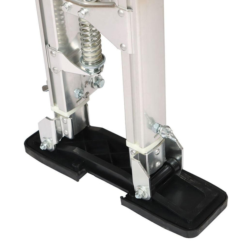 DURAFORCE 24 - 40 Inch Silver Aluminum Alloy Stilts Tool for Painter Drywall Paint Tool